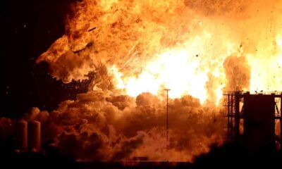 SpaceX Starship Explosion Starbase