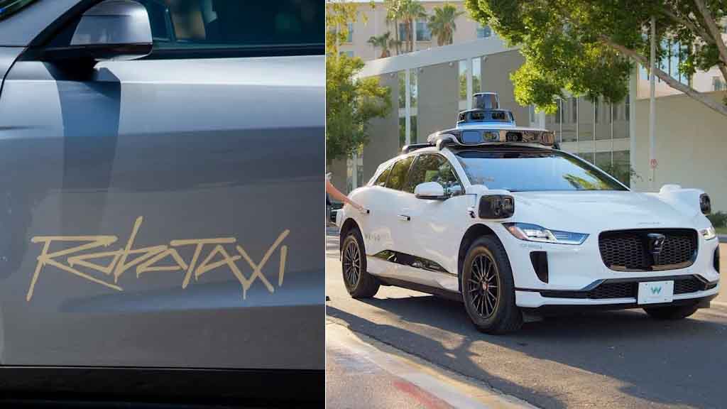 Tesla Robotaxi Waymo