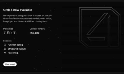 Grok 4 API