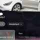 Tesla Grok app user interface