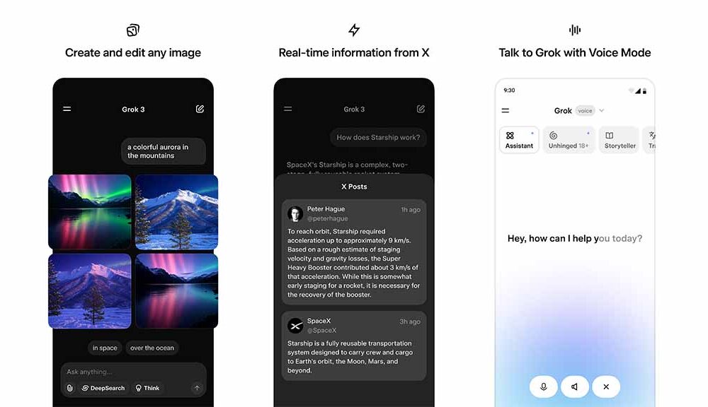 Grok Android app