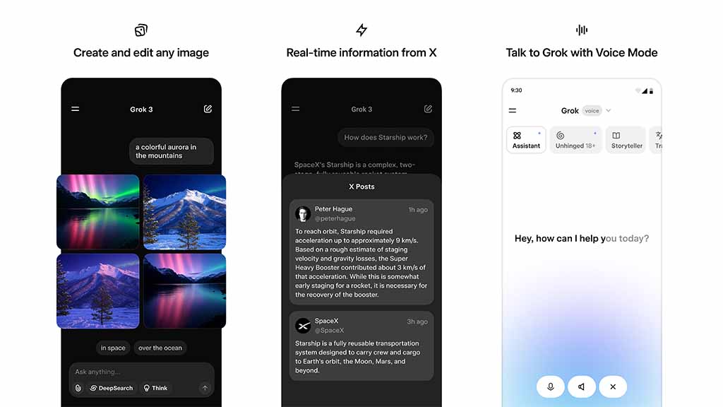 Grok Android app