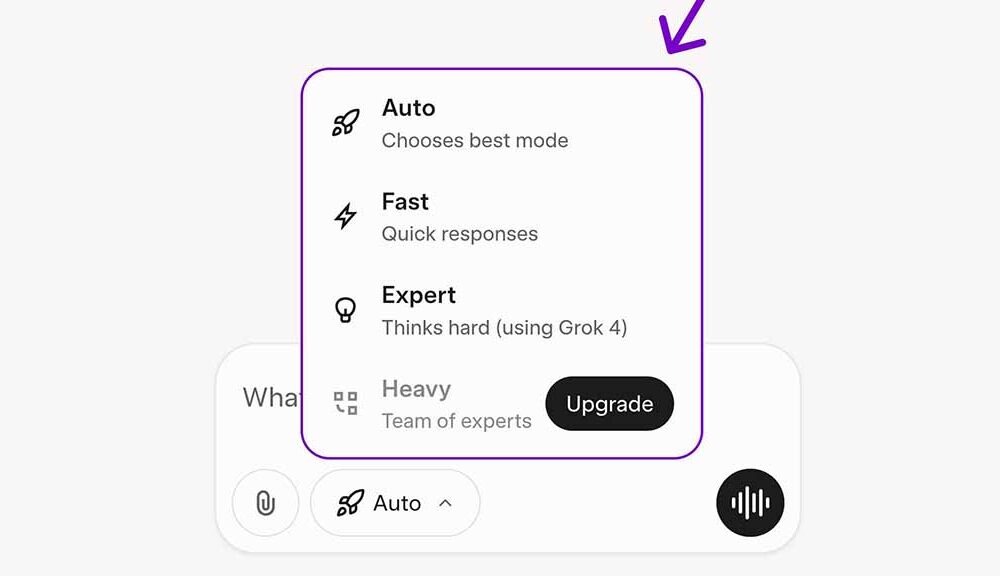 xAI Grok Auto Mode