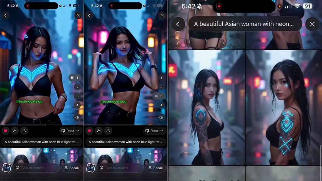 xAI Grok Imagine feature