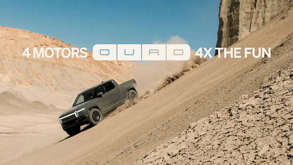 Rivian R1 Quad Launch Edition