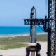 SpaceX Starship on launch stand