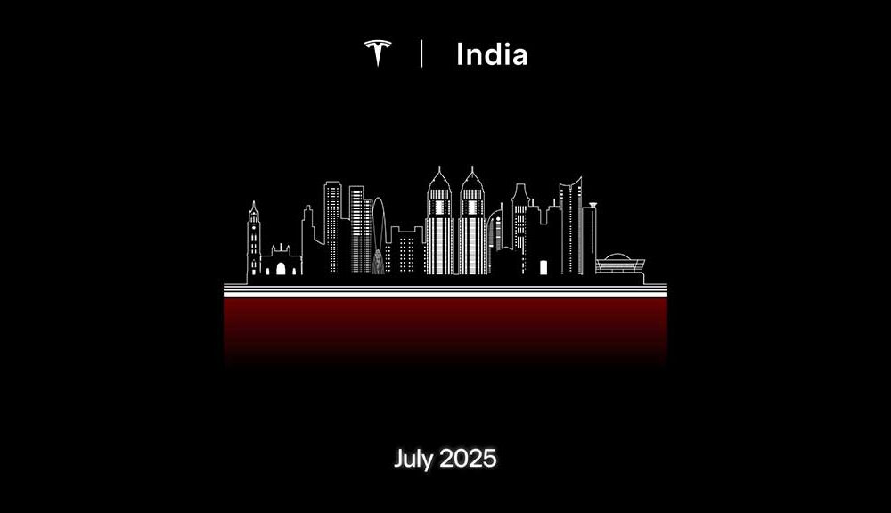 Tesla India Launch teaser