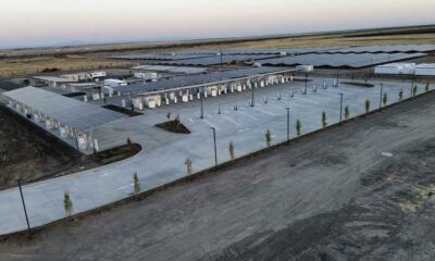 168 stalls, largest Tesla Supercharger in Lost Hills, California