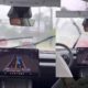 Tesla Robotaxi Rain