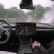 Tesla Robotaxi Rain
