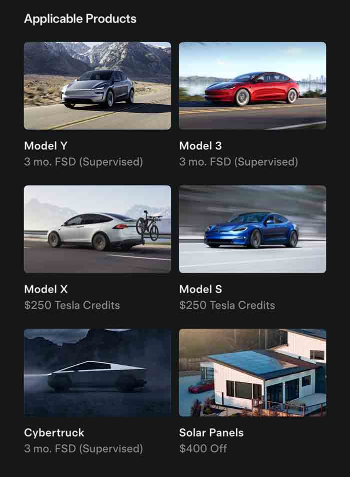 New Tesla Referral Program change for Model S and X