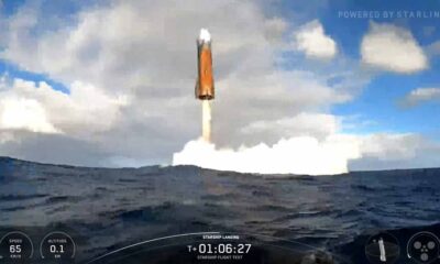 SpaceX Starship Flight 10 Splashdown