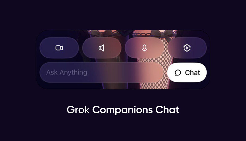 xAI Grok Companions Chat