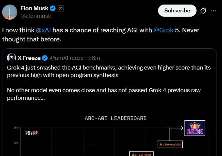 Grok 5 AGI