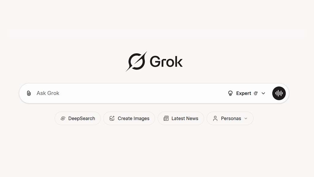 Grok Web Redesign
