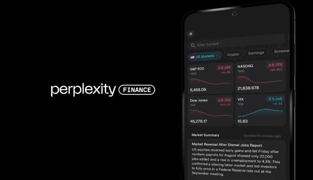 Perplexity Finance Mobile
