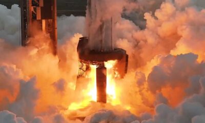 SpaceX Starship Flight 11 Super Heavy Booster Static Fire Test