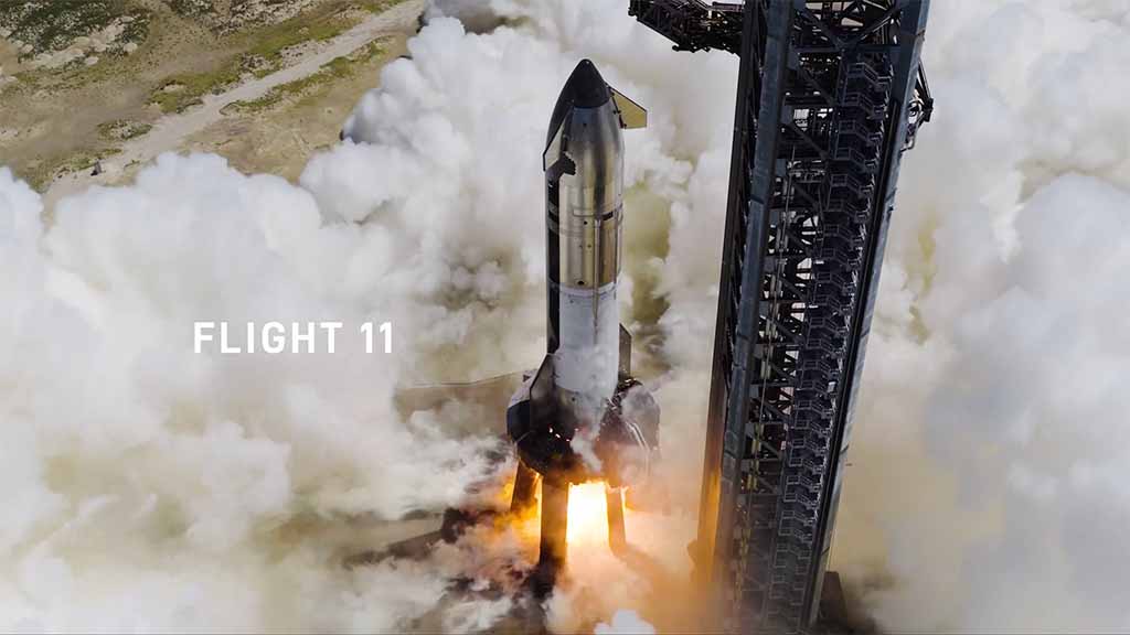 SpaceX Starship Flight 11