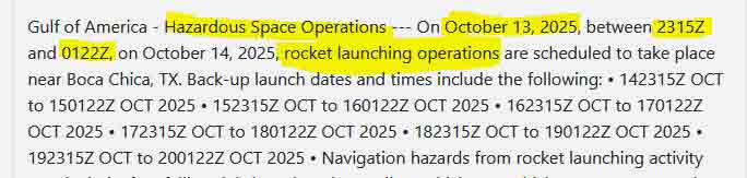 SpaceX Starship Flight 11 launch date