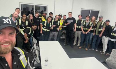 xAI CEO, Elon Musk visited Colossus 2 facility