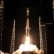 SpaceX Falcon 9 rocket lifting off