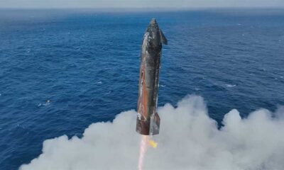 SpaceX Starship Splashdown in the Indian Ocean