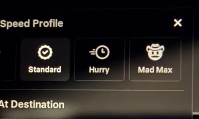 Tesla FSD v14.1.2 Mad Max speed profile