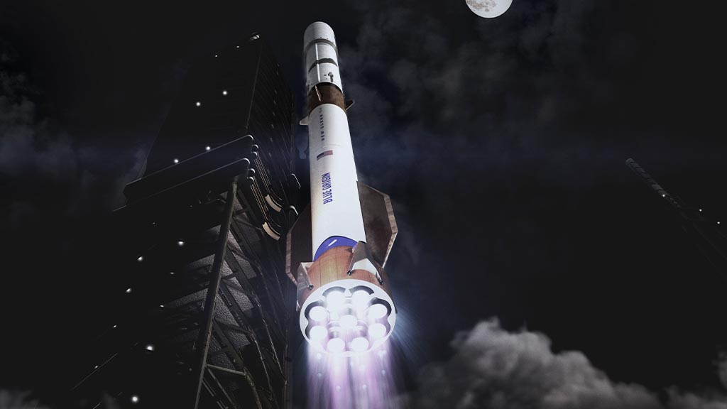 Blue Origin New Glenn 9x4 rocket