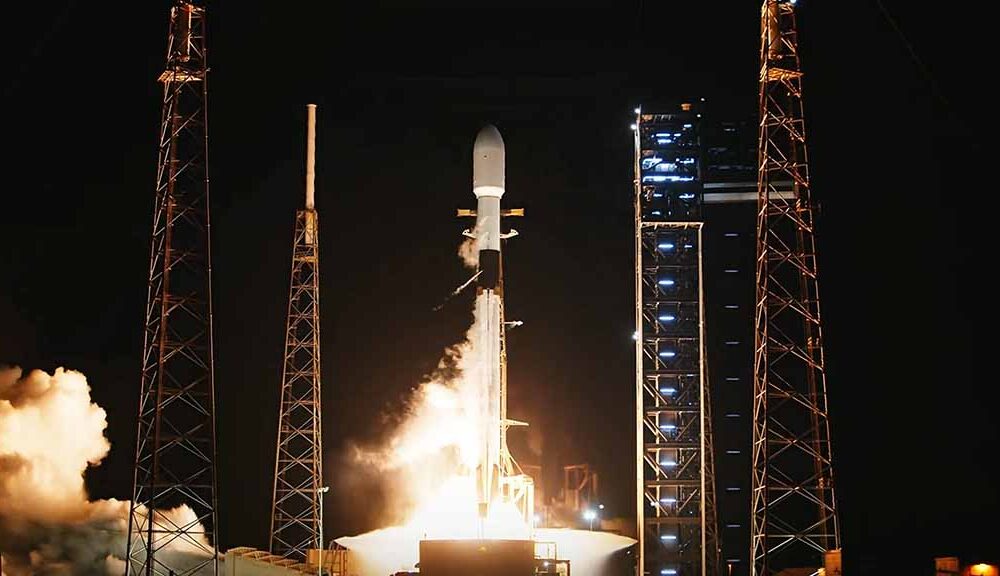 SpaceX Falcon 9 Rideshare-4 mission liftoff