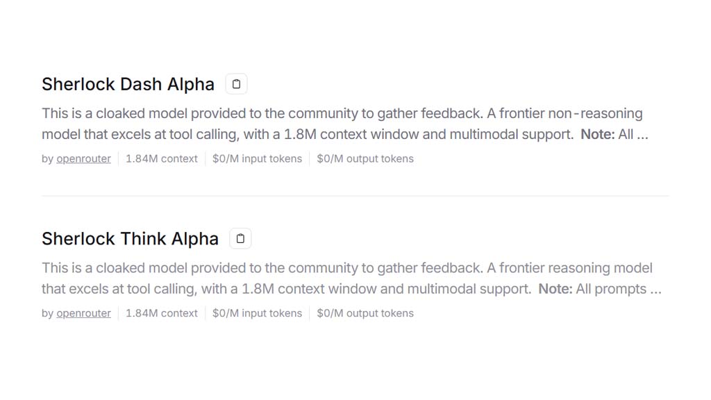 Two xAI Grok Models leaked on OpenRouter Stealth