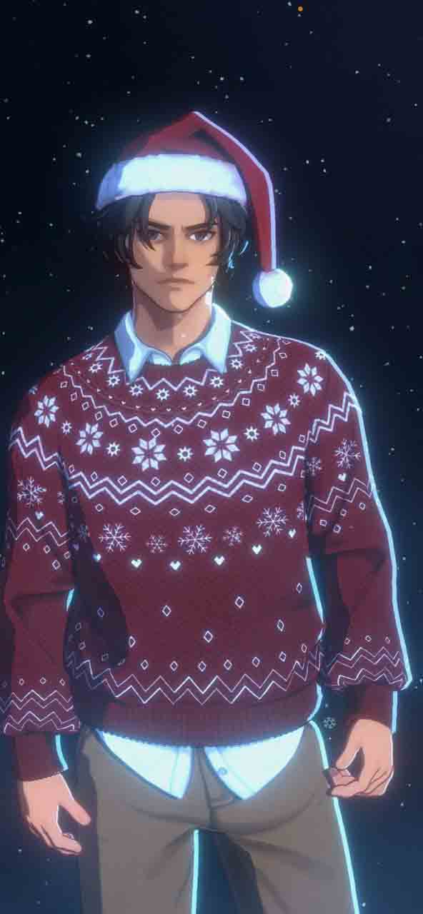xAI Grok Valentine Christmas outfit
