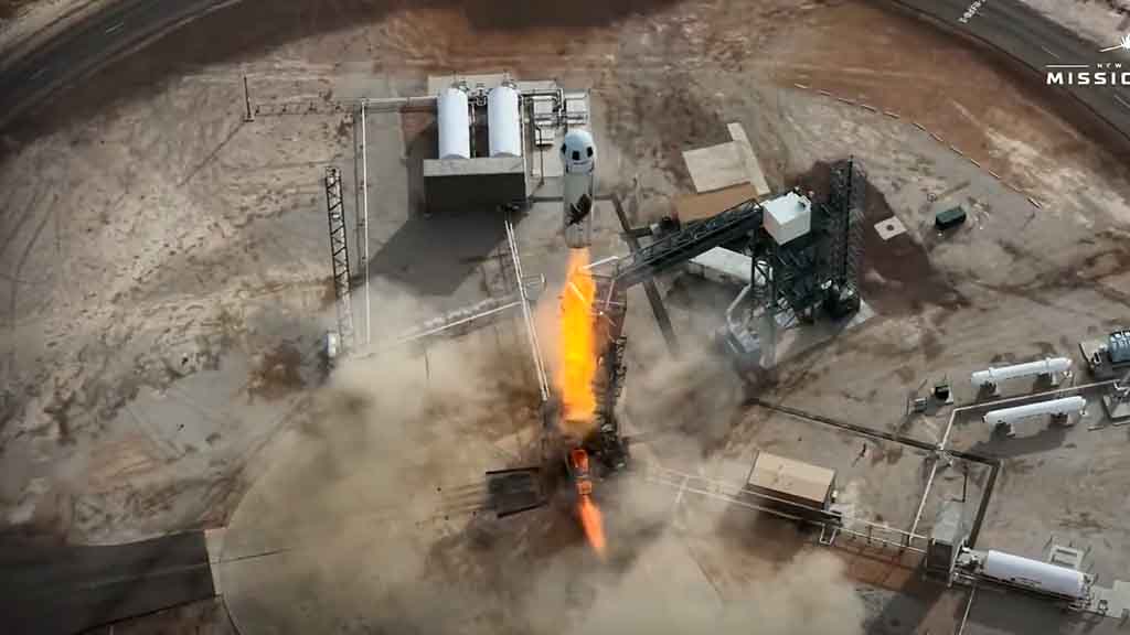 Blue Origin New Shepard NS-38 mission