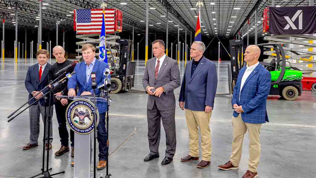 Mississippi governor Governor Tate Reeves attended the $20 billion xAI investment