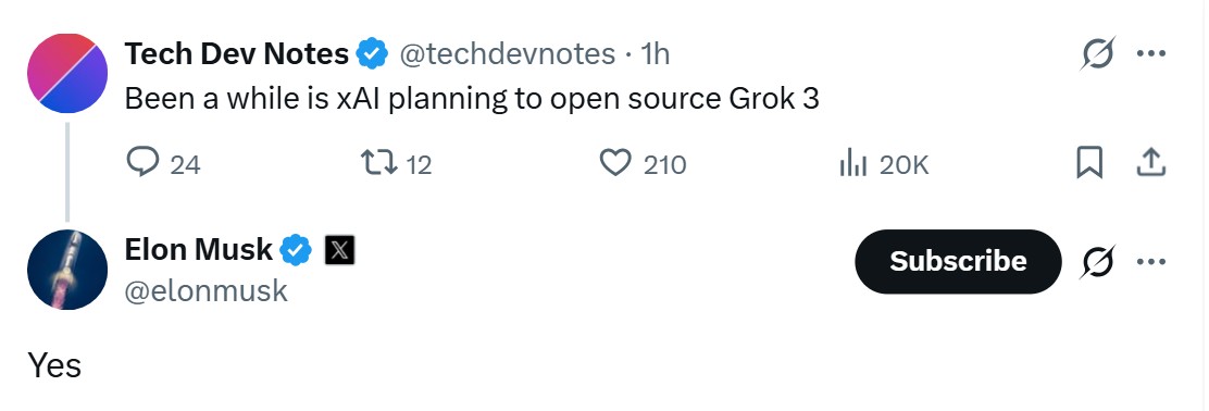 xAI Grok-3 Open-Source