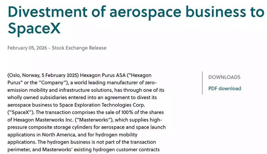 Hexagon Purus SpaceX