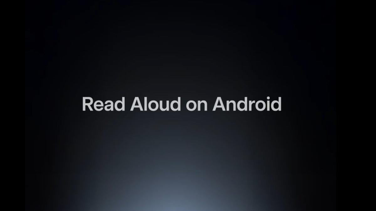 Read Aloud on Grok Android
