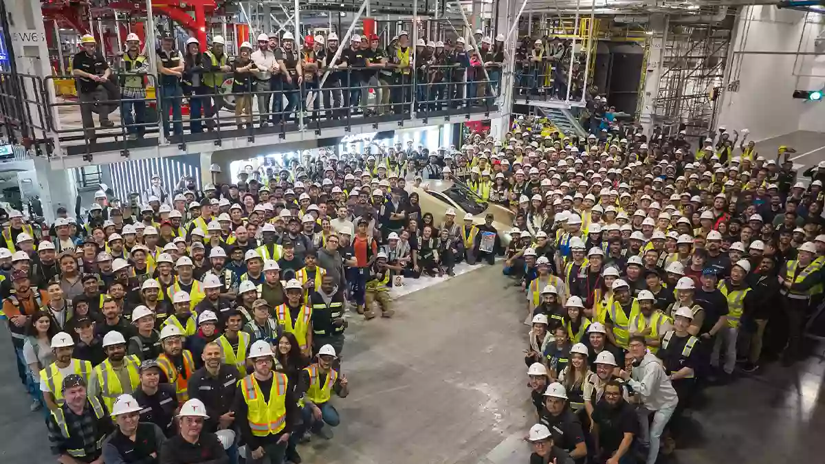 Tesla Cybercab production
