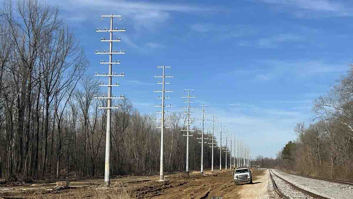 xAI power lines to MACROHARD facilities
