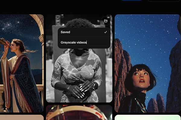 xAI Grok Imagine Folders