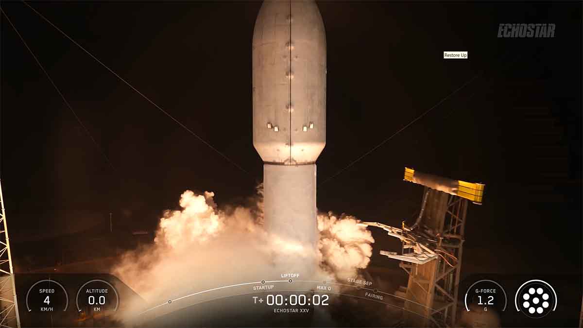 SpaceX Falcon 9 Echostar XXV