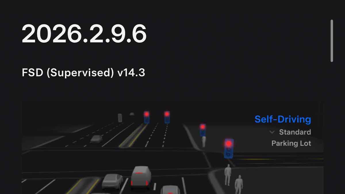Tesla FSD v14.3