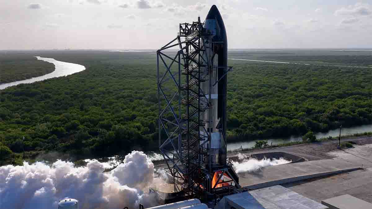 SpaceX performing single-engine static fire on Starship upper stage